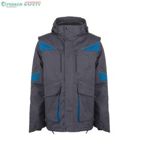   TOP NOVA téli munkakabát, 65%poliészter, 35%pamut, bélés:100% poliészter