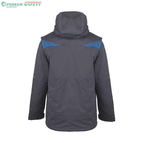 TOP NOVA téli munkakabát, 65%poliészter, 35%pamut, bélés:100% poliészter