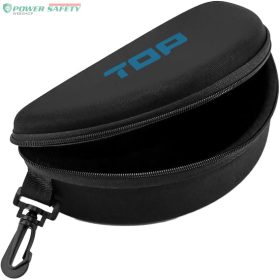 TOP OPTISHELL CASE tárolódoboz szemüvegekhez, fekete