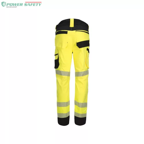 TOP PHOENIX HI2D P Hi-Vis derekas nadrág, reflektív csíkok, rugalmas