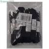 TOP cipőfűző, hengeres, strapabíró, fekete, 100% nylon