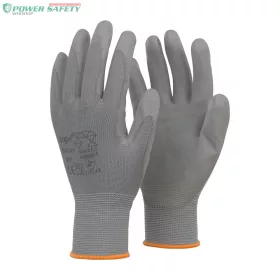   TOP SMOKY PLUS PU mártott kesztyű, szellőző kézhát, gumírozott mandzsetta
