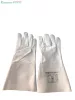 TOP WELDING CW hegesztőkesztyű, 15 cm bivalybőr mandzsetta, szürke