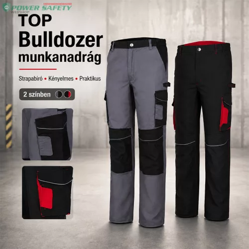 Munkanadrág Top Bulldozer 65% poliészter, 35% pamut