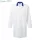 Food Industry Coat, No Pocket - Fehér/Royal kék