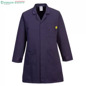 Antisztatikus ESD köpeny - Navy