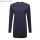 Női pamut Relaxed Fit póló L/S - Navy