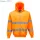 Hi-Vis zippzáros pulóver - Narancs