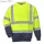 Kéttónusú Hivis pulóver - Sárga/Navy
