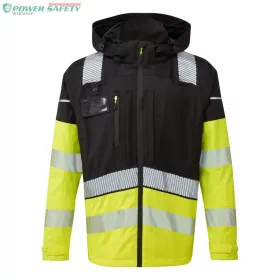 Ultimate Modular Hi-Vis az 3-in-1 esőkabát - Sárga/Fekete