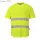 Hi-Vis pamut póló pamut hálós betétes póló S/S - Sárga