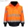 Hi-Vis 3 az 1-ben kontrasztos bomber dzseki - Narancs/Navy
