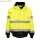 Hi-Vis 3 az 1-ben kontrasztos bomber dzseki - Sárga/Fekete