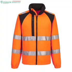 WX2 Eco Hi-Vis Polár - Narancs/Fekete