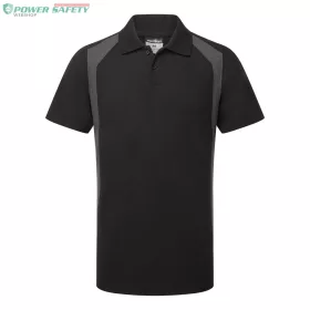 WX2 PÓLÓING S/S - Fekete/Szürke