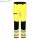 WX2 Eco Hi-Vis Class 2 szerviznadrág - Sárga/Fekete