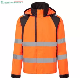 WX2 Eco Hi-Vis esőkabát - Narancs/Fekete