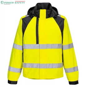 WX2 Eco Hi-Vis esőkabát - Sárga/Fekete
