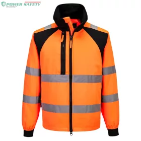 WX2 Eco Hi-Vis Work kabát - Narancs/Fekete