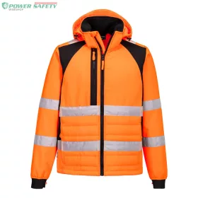 WX2 Eco Hi-Vis hibrid kabát - Narancs/Fekete