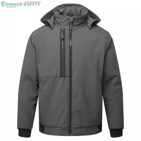 WX2 Eco bélelt softshell (2L) - Mole szürke
