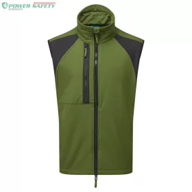 WX2 Eco Softshell mellény (2L) - Olívazöld