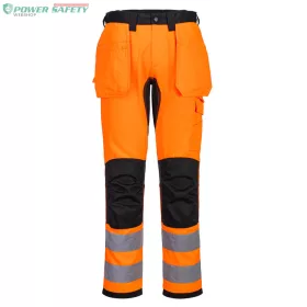  WX2 Hi-Vis nadrág lezippzározható lengőzsebbel - Narancs/Fekete