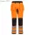 WX2 Hi-Vis nadrág lezippzározható lengőzsebbel - Narancs/Fekete