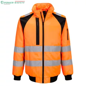 WX2 Hi-Vis -in-1 Pilóta dzseki - Narancs/Fekete