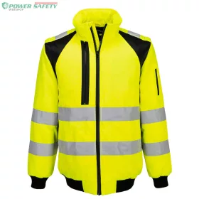 WX2 Hi-Vis -in-1 Pilóta dzseki - Sárga/Fekete