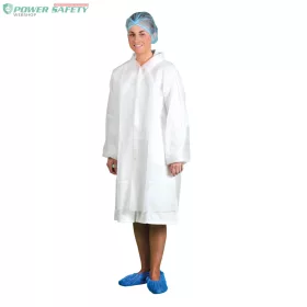PP látogatóköpeny - Fehér