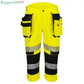DX4 Hi-Vis kalóz nadrág - Sárga/Fekete