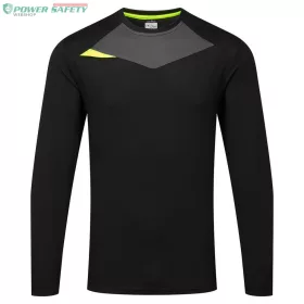 DX4 hosszú ujjú póló L/S - Fekete