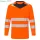 DX4 Hi-Vis hosszú ujjú póló L/S - Narancs/Fekete
