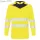 DX4 Hi-Vis hosszú ujjú póló L/S - Sárga/Fekete