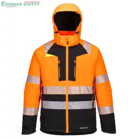 DX4 Hi-Vis Class 2 télikabát - Narancs/Fekete