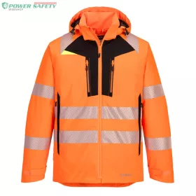 DX4 Hi-Vis Téli kabát - Narancs/Fekete