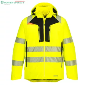 DX4 Hi-Vis Téli kabát - Sárga/Fekete