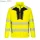 DX4 Hi-Vis Hybrid Baffle kabát - Sárga/Fekete