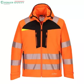 DX4 Hi-Vis Softshell (3L) - Narancs/Fekete