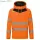 DX4 Hi-Vis kapucnis pulóver - Narancs/Fekete