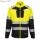 DX4 Hi-Vis 1. osztályú tölcsér nyakú cipzáras pulóver - Sárga/Fekete
