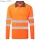 ES1 Essential Hi-Vis galléros póló hosszú ujjú - Narancs