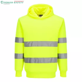 ES1 Essential Hi-Vis kapucnis pulóver - Sárga