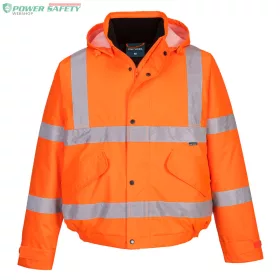 ES1 Essential Hi-Vis téli bomber dzseki - Narancs