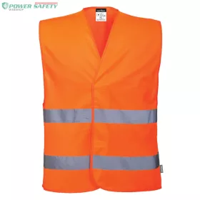 ES1 Essential Hi-Vis kétsávos mellény - Narancs