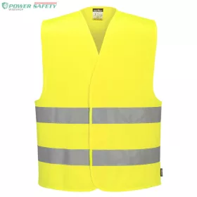 ES1 Essential Hi-Vis kétsávos mellény - Sárga