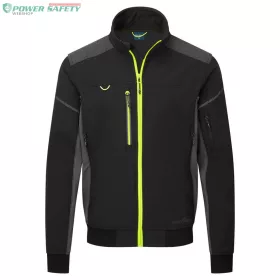 EV4 Softshell bomber dzseki (3L) - Fekete
