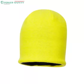 FR kötött Hi-Vis lángálló sapka - Sárga