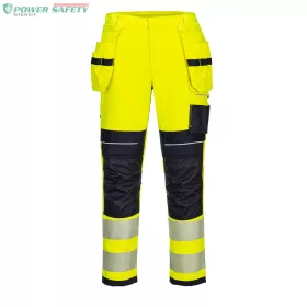 PW3 FR Modaflame Hi-Vis lengőzsebes nadrág - Sárga/Navy